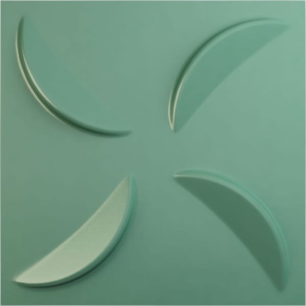 Ekena Millwork 19 5/8in. W x 19 5/8in. H Pinwheel EnduraWall Decorative 3D Wall Panel Covers 2.67 Sq. Ft. WP20X20PIFSM - main